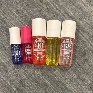 Sol de Janeiro Scented Mist Collection - Blue, Pink, Orange, Yellow, Clear